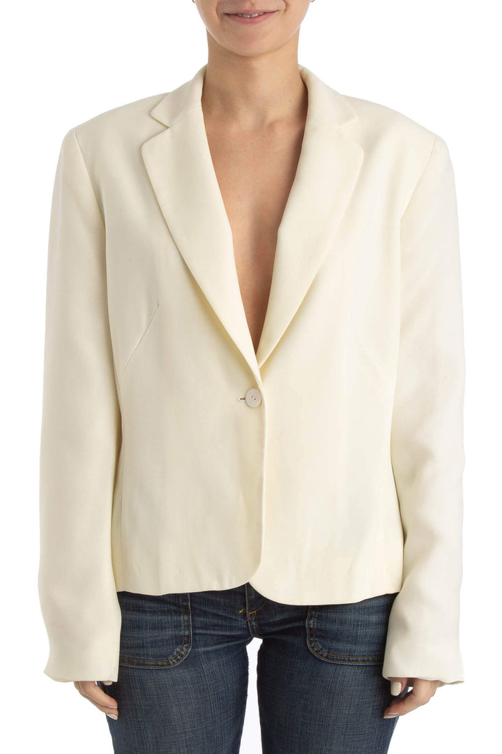 Saco Jones Wear beige, vista frontal – ClosetRehab