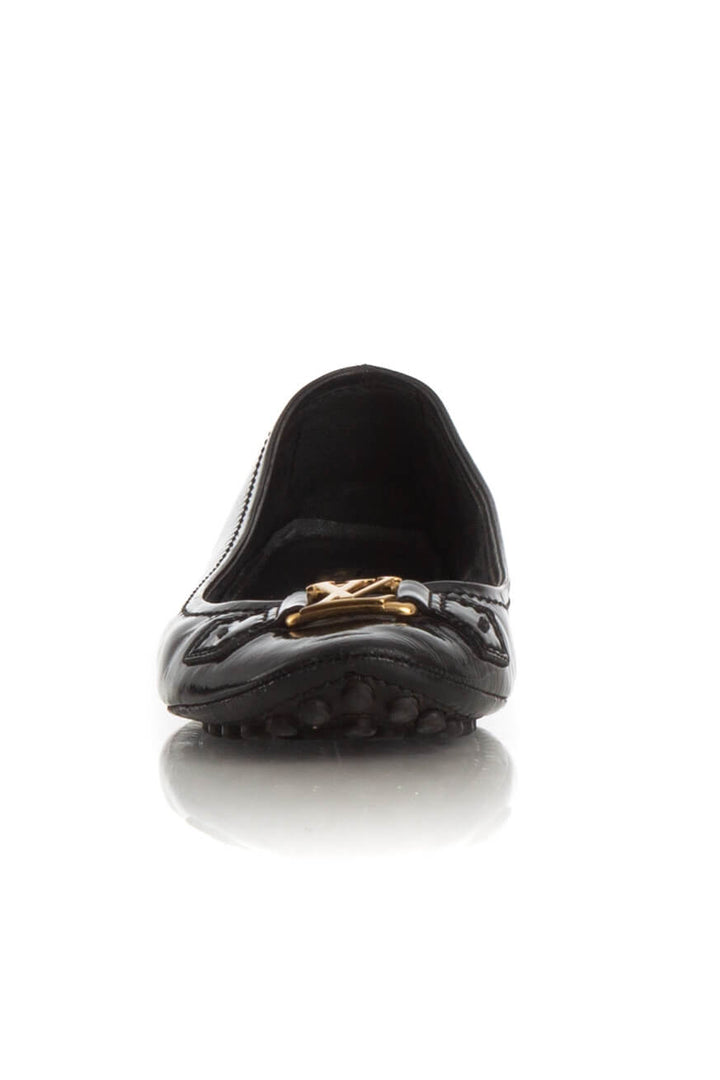 Zapato Louis Vuitton negro, detalle – ClosetRehab