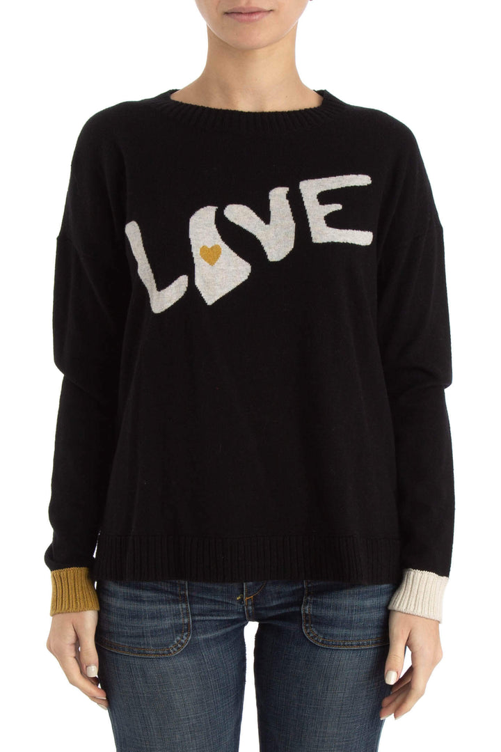 Blusa Lisa Todd negro, vista frontal – ClosetRehab