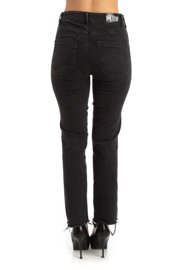 Jeans Paige negro, vista posterior – ClosetRehab