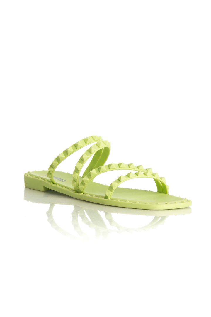Zapato Steve Madden verde, vista posterior – ClosetRehab