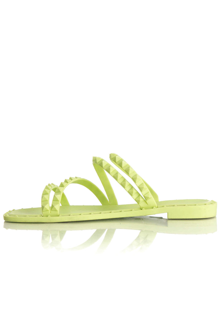 Zapato Steve Madden verde, vista lateral – ClosetRehab