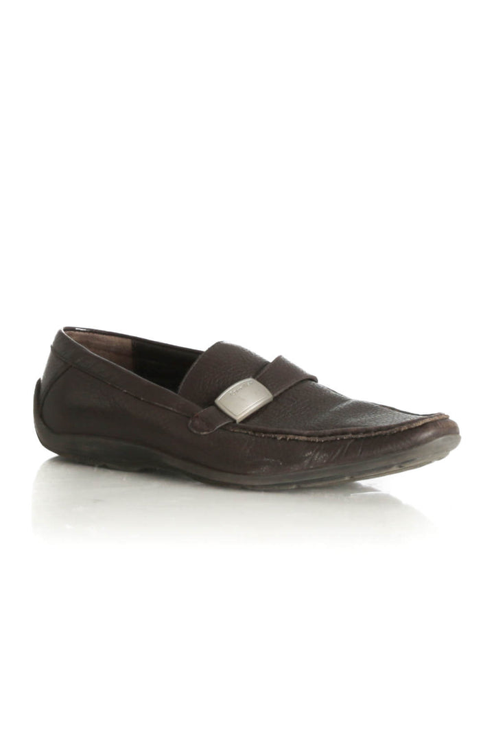 Zapato Calvin Klein café, vista posterior – ClosetRehab