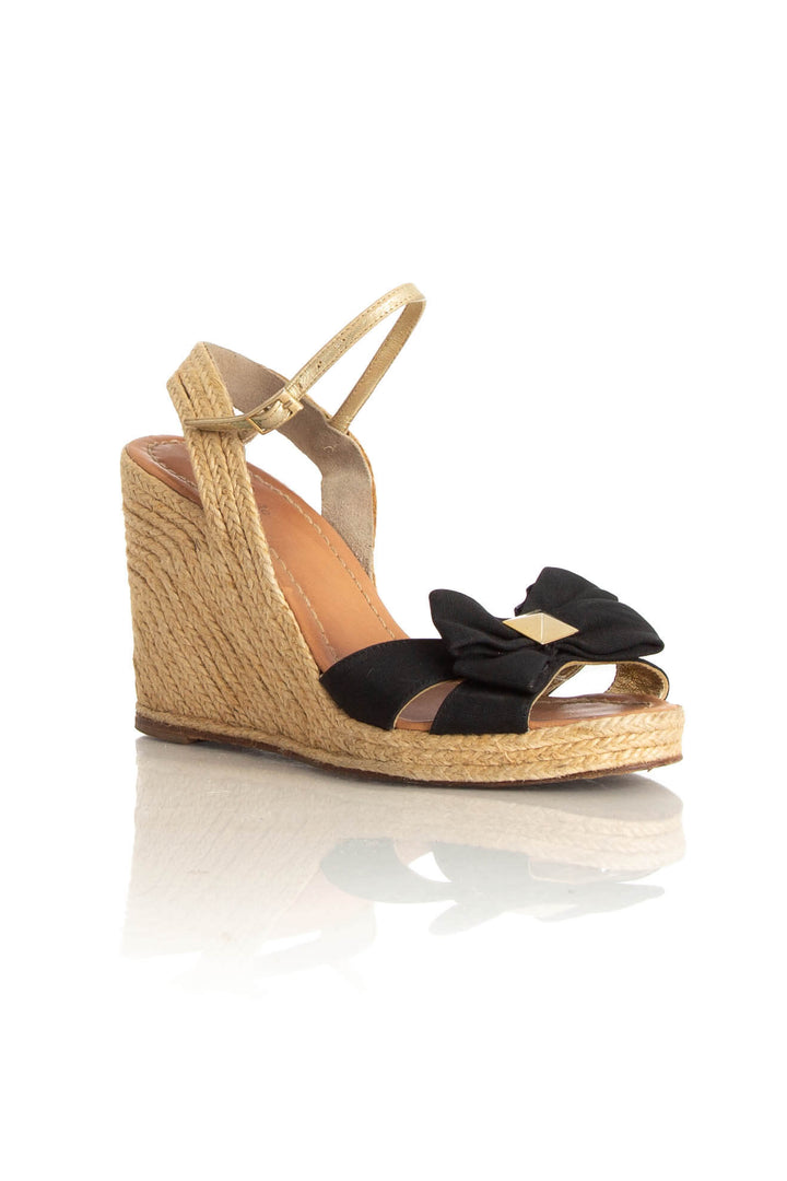 Zapato Kate Spade negro, vista posterior – ClosetRehab