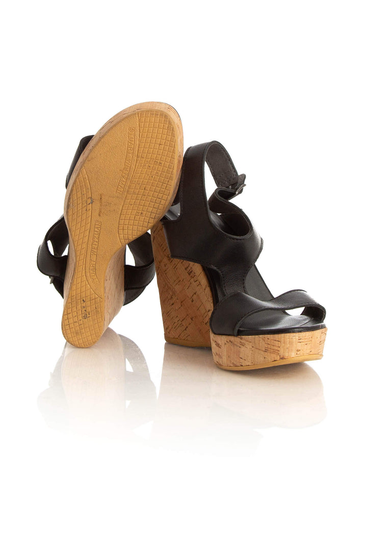 Zapato Stuart Weitzman negro, detalle 6 – ClosetRehab