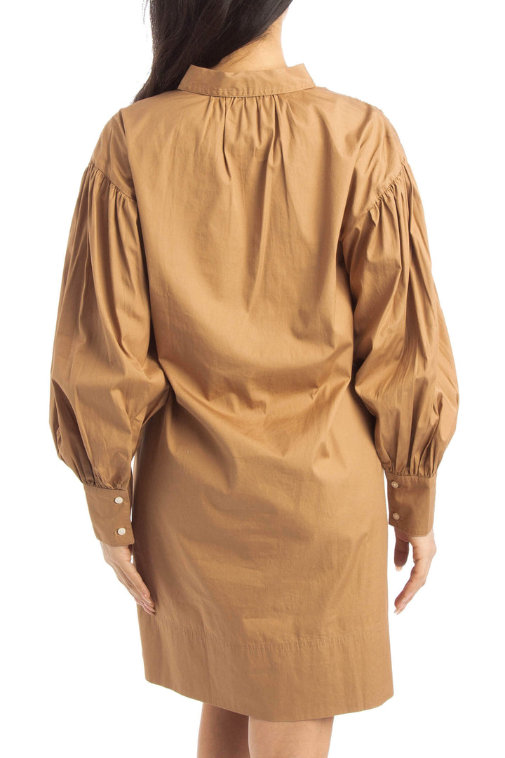 Vestido J Crew café, vista posterior – ClosetRehab