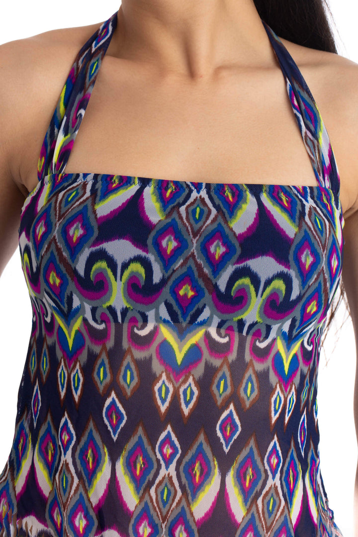 Traje de baño Becca by Rebecca Virtude azul, vista lateral – ClosetRehab