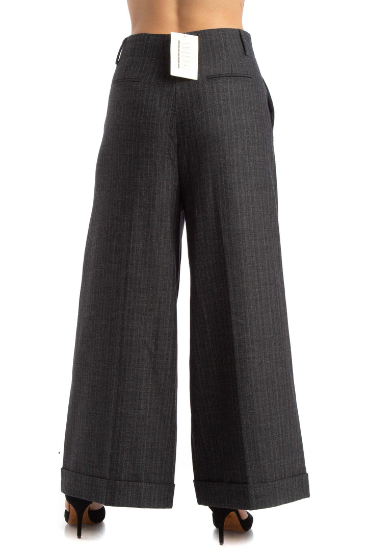 Pantalón Ambrosi NWT negro, vista posterior – ClosetRehab