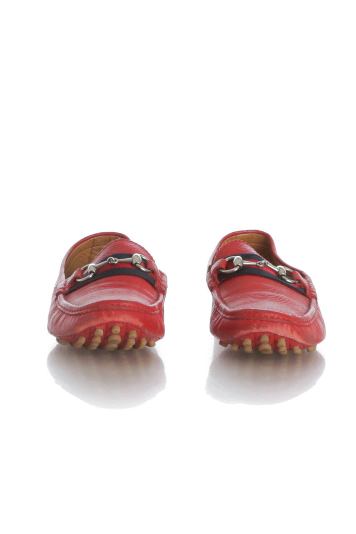 Zapato Gucci rojo, detalle – ClosetRehab