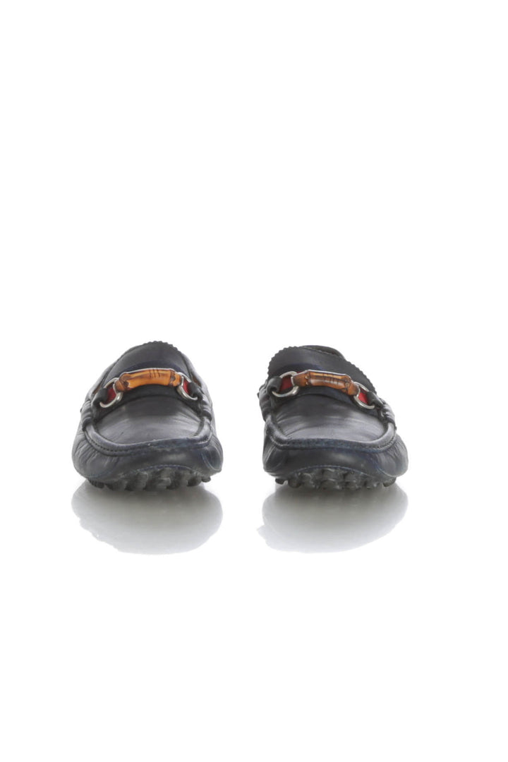 Zapato Gucci azul, detalle – ClosetRehab