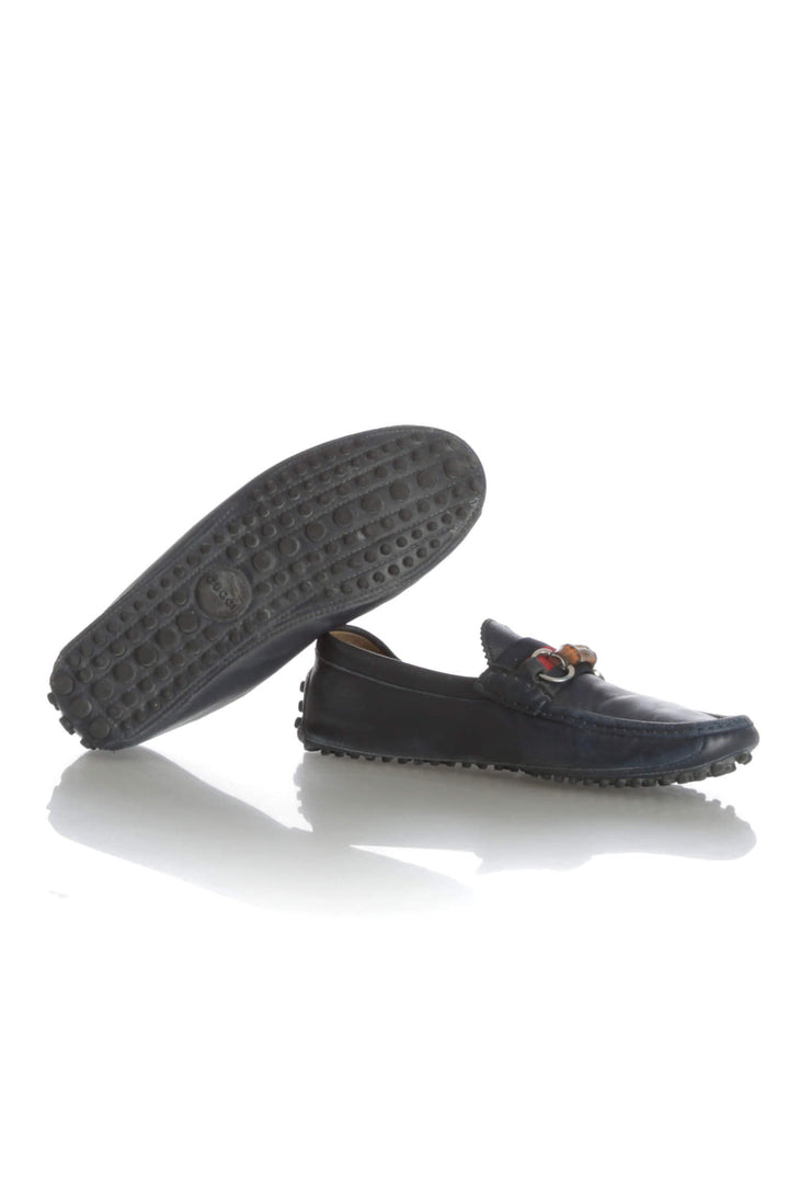 Zapato Gucci azul, detalle 5 – ClosetRehab
