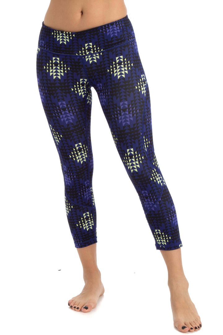 Pantalón Zella azul, vista frontal – ClosetRehab