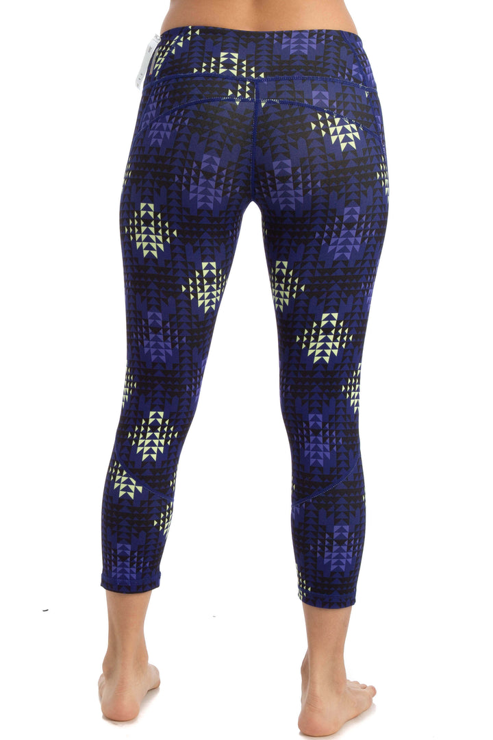 Pantalón Zella azul, vista posterior – ClosetRehab