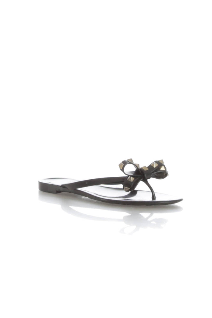 Zapato Valentino negro, vista posterior – ClosetRehab