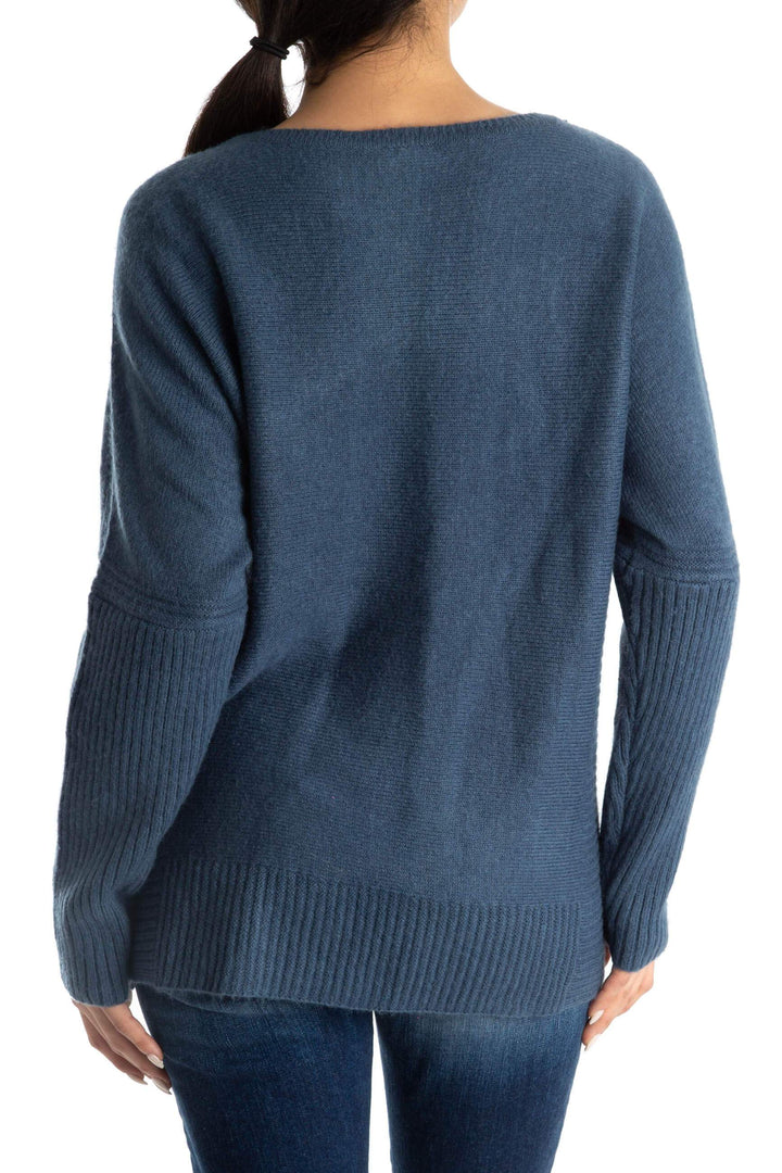 Suéter Chico's NWT azul, vista posterior – ClosetRehab