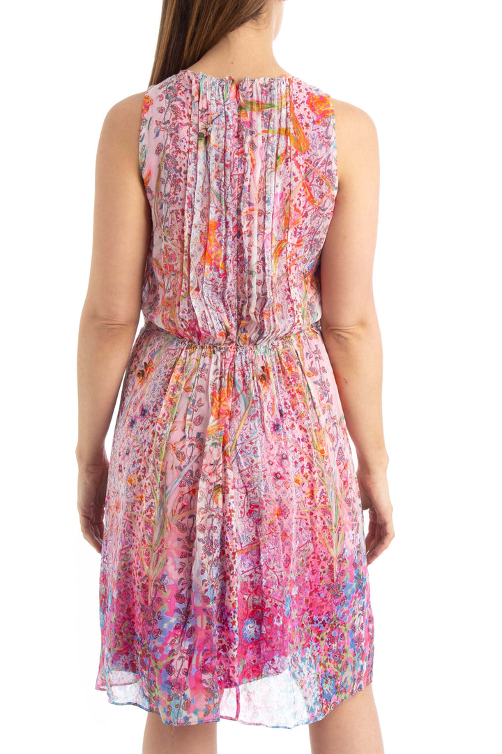 Vestido Elie Tahari rosa, vista posterior – ClosetRehab