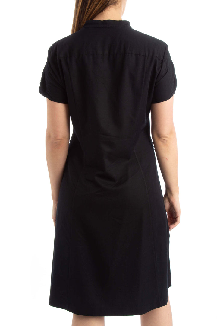 Vestido Elie Tahari negro, vista posterior – ClosetRehab