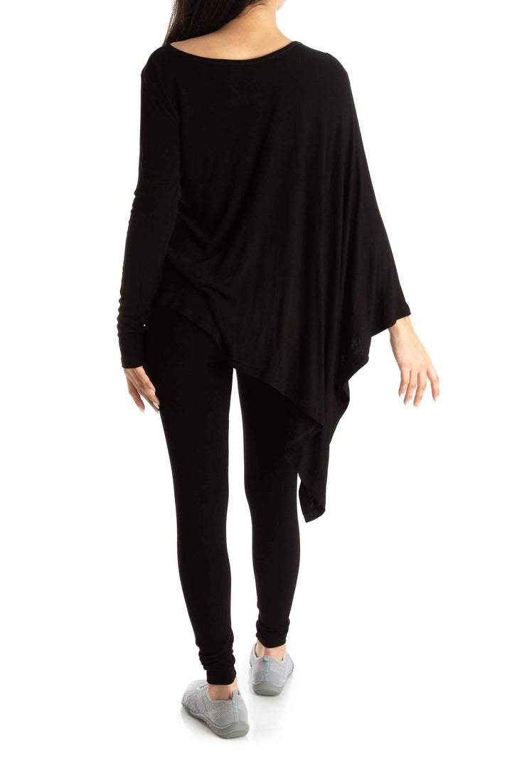 Conjunto Yala NWT negro, vista posterior – ClosetRehab