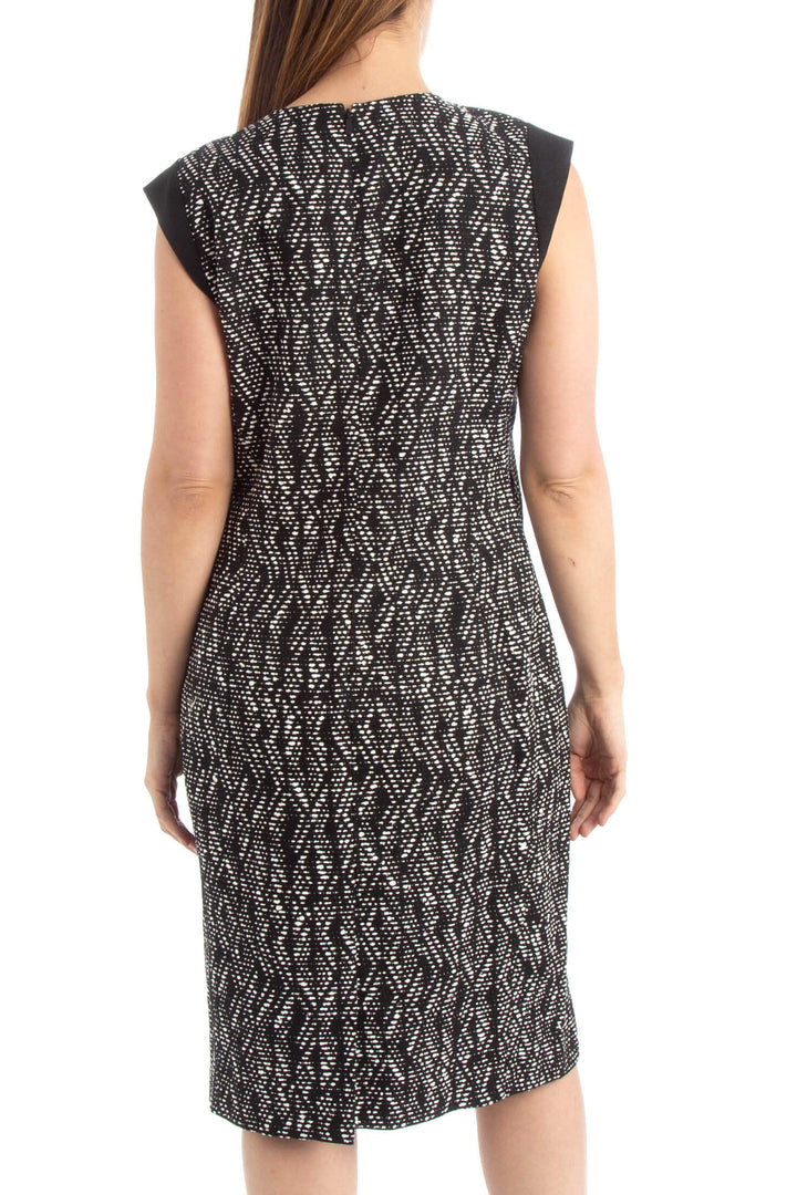 Vestido Lafayette148 negro, vista posterior – ClosetRehab