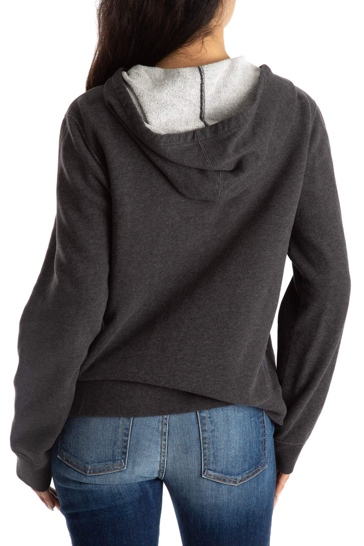Sudadera Ralph Lauren Sport gris, vista posterior – ClosetRehab