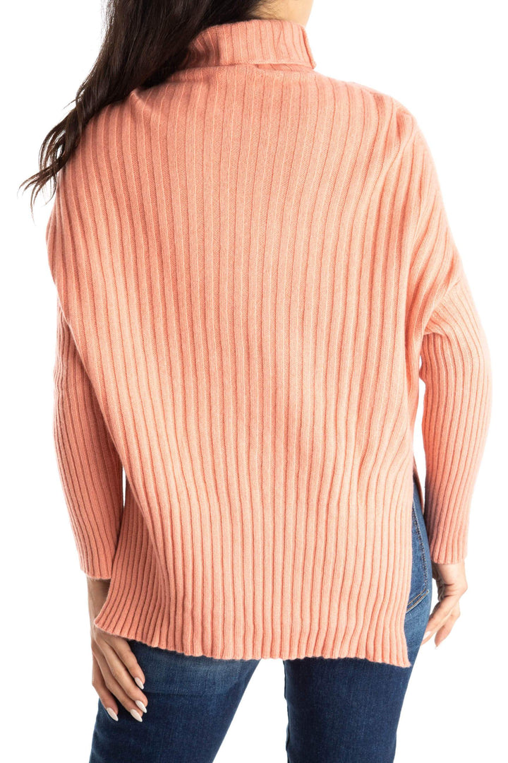 Suéter Ambrosi rosa, vista posterior – ClosetRehab