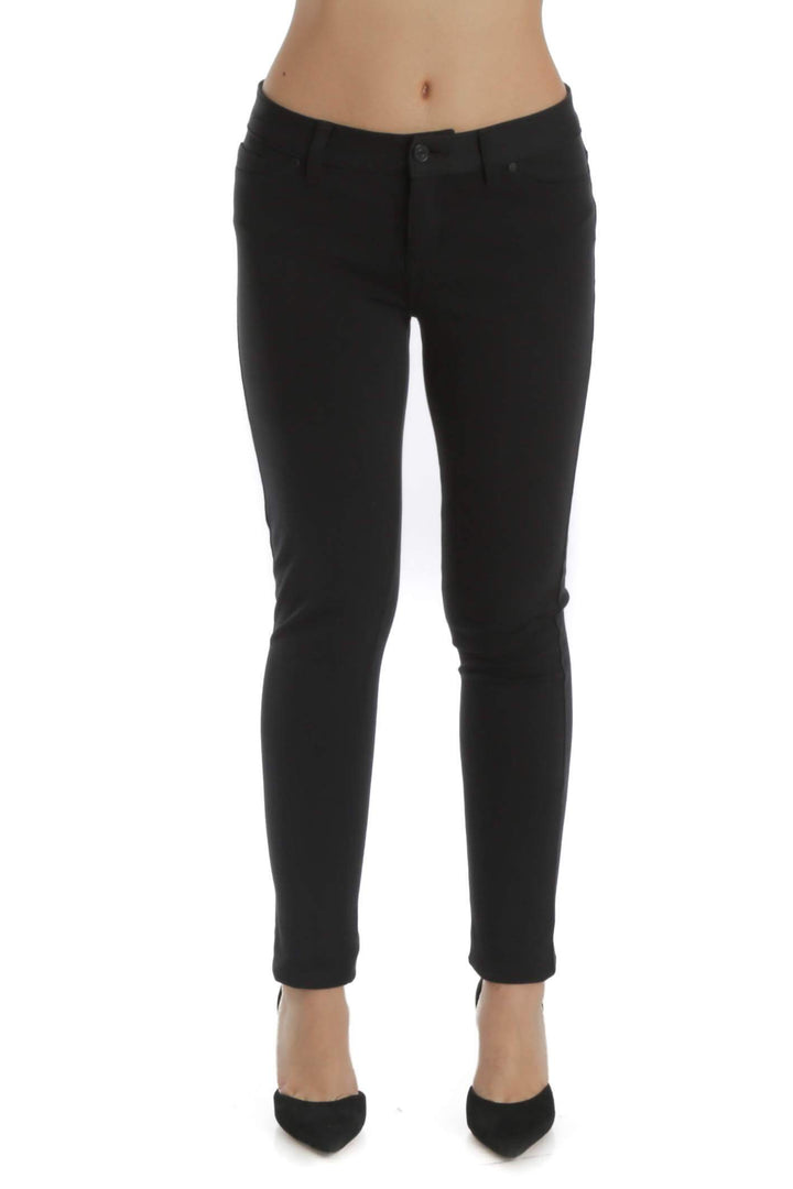 Pantalón Calvin Klein Jeans negro, vista frontal – ClosetRehab