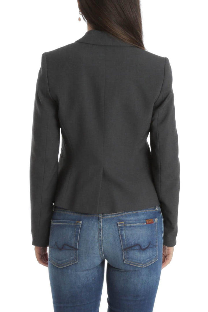 Saco Calvin Klein gris, vista posterior – ClosetRehab
