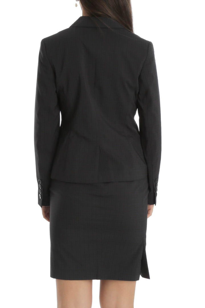 Conjunto Ann Taylor gris, vista posterior – ClosetRehab
