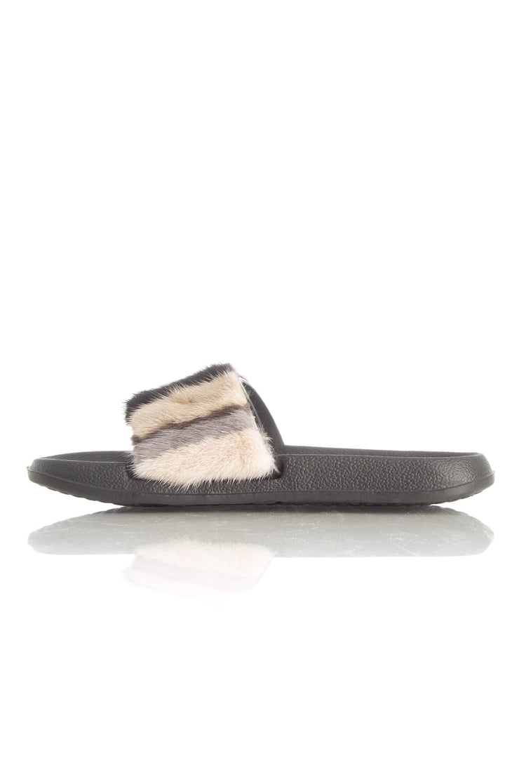 Zapato café y negro, vista lateral – ClosetRehab