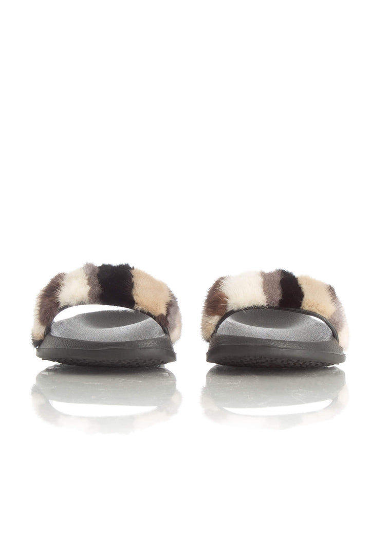 Zapato café y negro, detalle – ClosetRehab