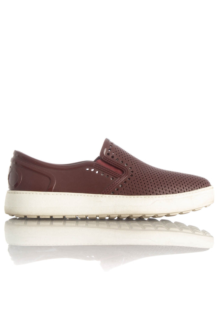 Zapato Salvatore Ferragamo morado, vista frontal – ClosetRehab