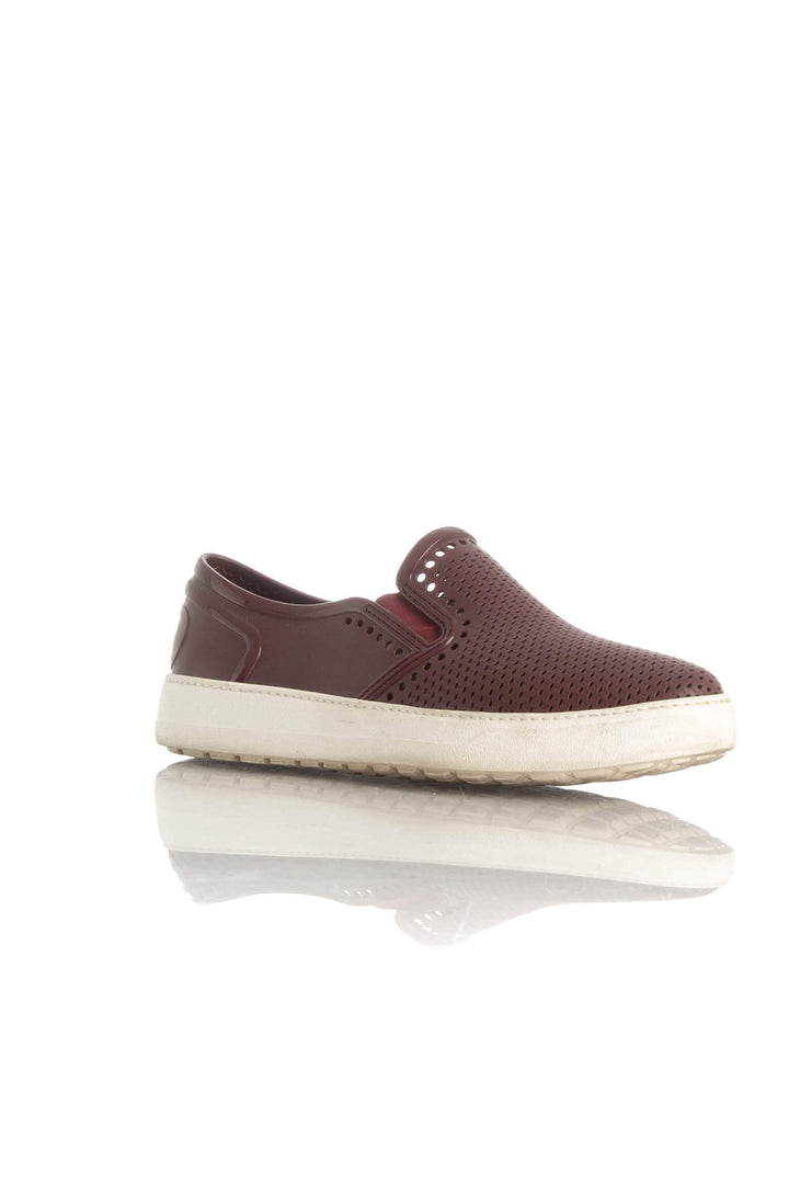 Zapato Salvatore Ferragamo morado, vista lateral – ClosetRehab