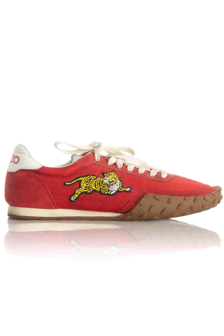Zapato Kenzo rojo, vista frontal – ClosetRehab