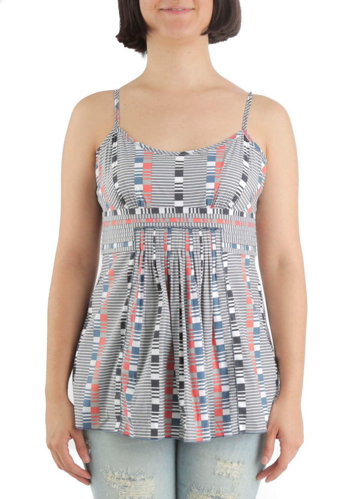 Blusa BCBG Maxazria azul, vista frontal – ClosetRehab