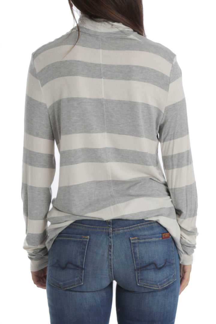 Blusa Banana Republic gris, vista posterior – ClosetRehab