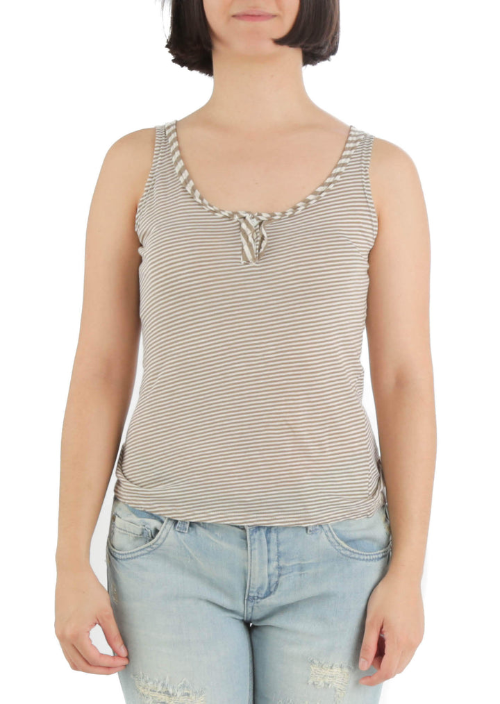 Blusa Ambrosi café, vista frontal – ClosetRehab