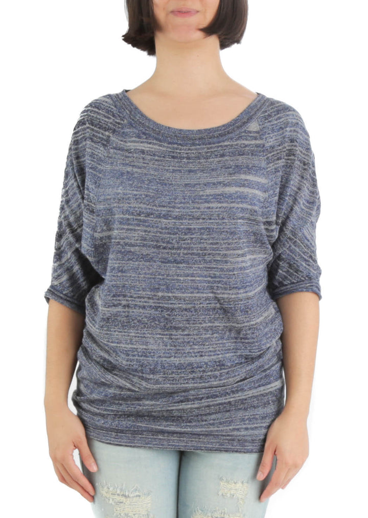 Blusa Ambrosi azul, vista frontal – ClosetRehab