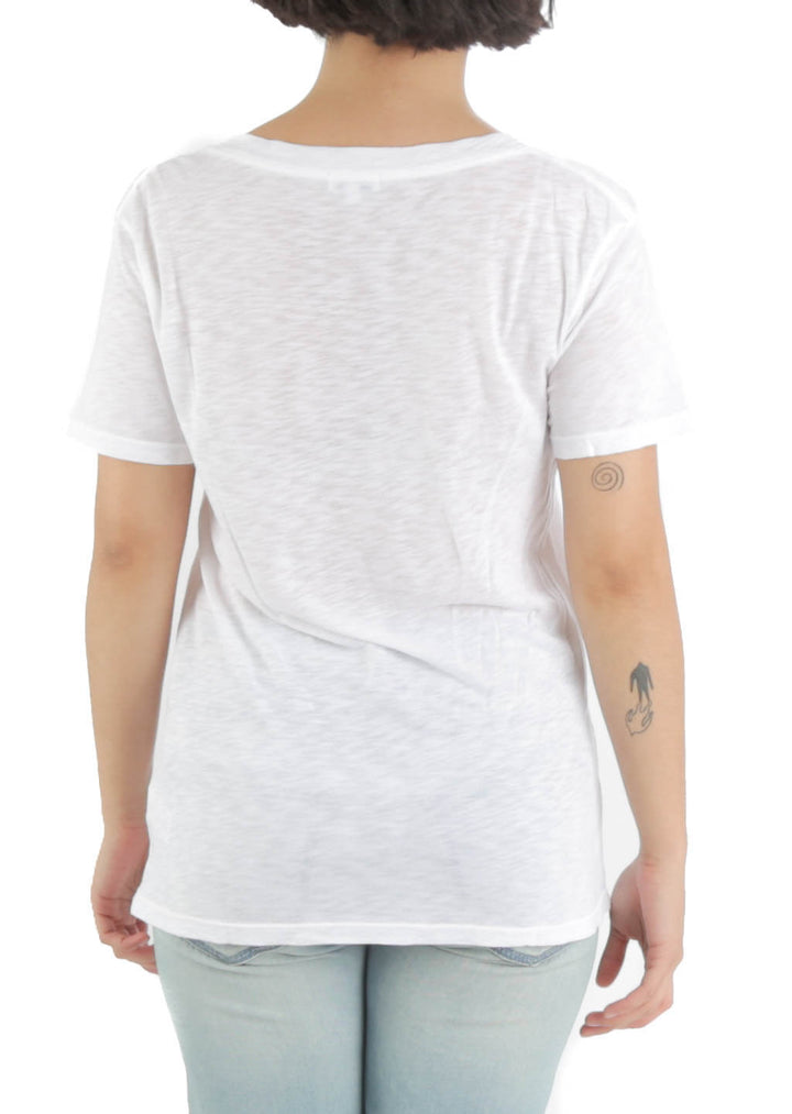 Blusa Splendid blanco, vista posterior – ClosetRehab