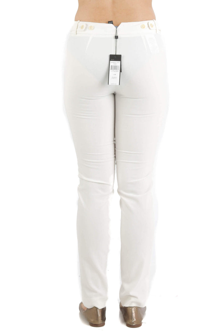 Pantalón BCBG Maxazria NWT blanco, vista posterior – ClosetRehab