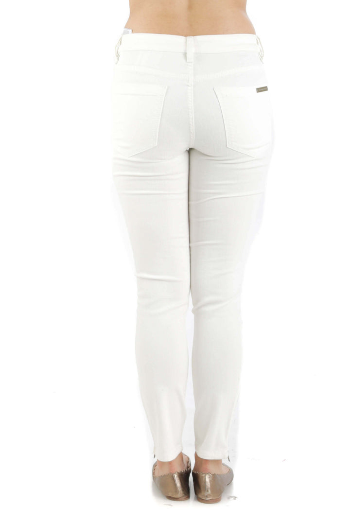 Jeans BCBG Maxazria NWT blanco, vista posterior – ClosetRehab