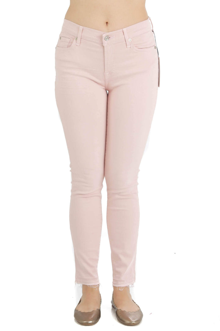 Jeans 7 For all Mankind NWT rosa, vista frontal – ClosetRehab
