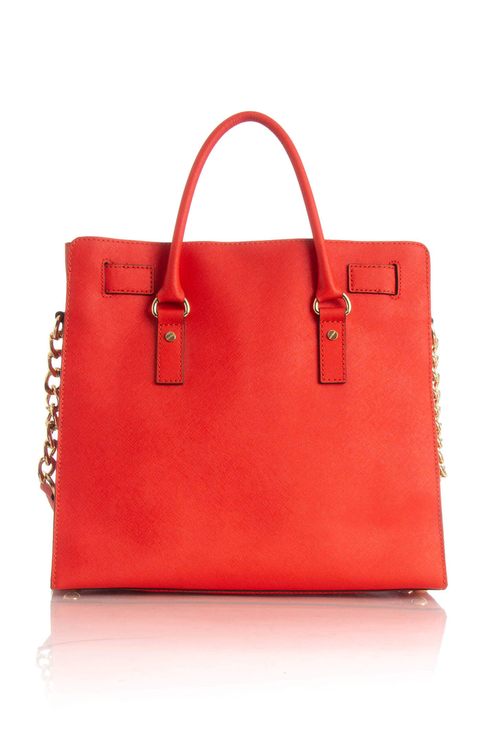 Bolsa Michael Kors naranja, detalle – ClosetRehab