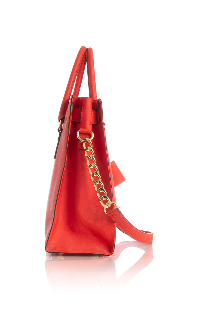 Bolsa Michael Kors naranja, detalle 5 – ClosetRehab