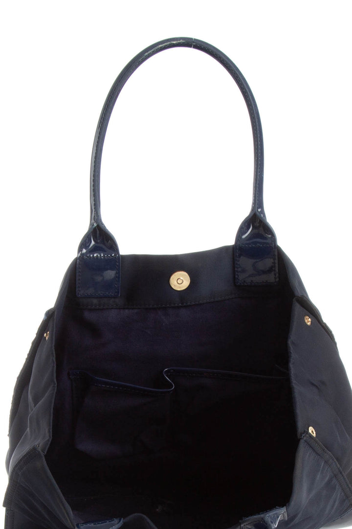 Bolsa Tory Burch azul, detalle 5 – ClosetRehab