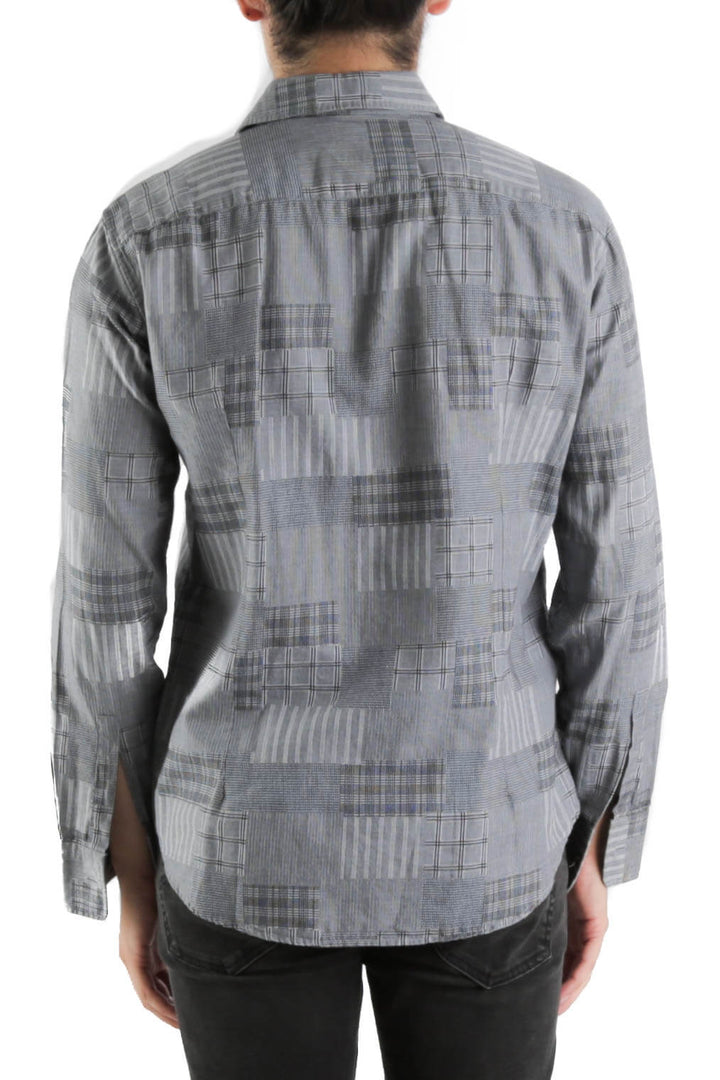 Camisa Boss Hugo Boss gris, vista posterior – ClosetRehab