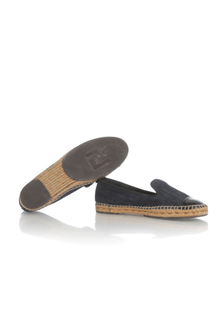 Zapato Fendi azul, detalle 6 – ClosetRehab