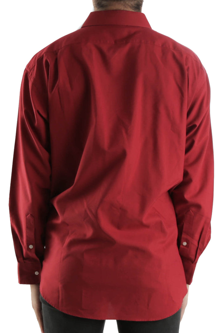 Camisa John Henry rojo, vista posterior – ClosetRehab