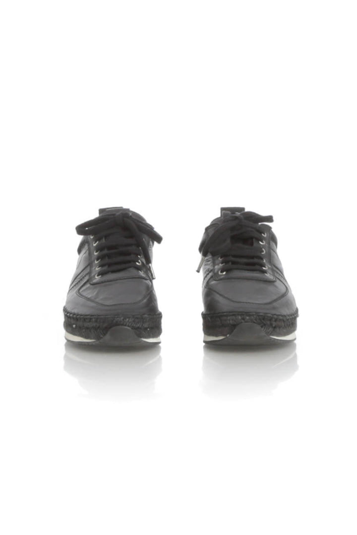 Zapato McQ by Alexander McQueen negro, detalle 5 – ClosetRehab