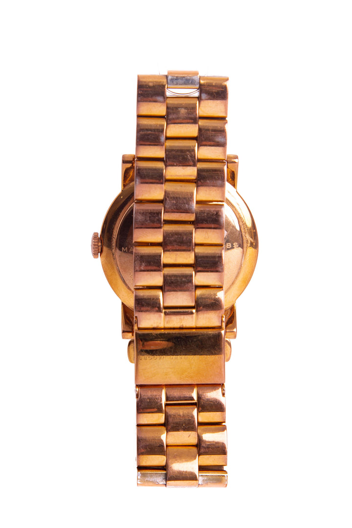 Reloj Marc Jacobs bronce y dorado, vista posterior – ClosetRehab