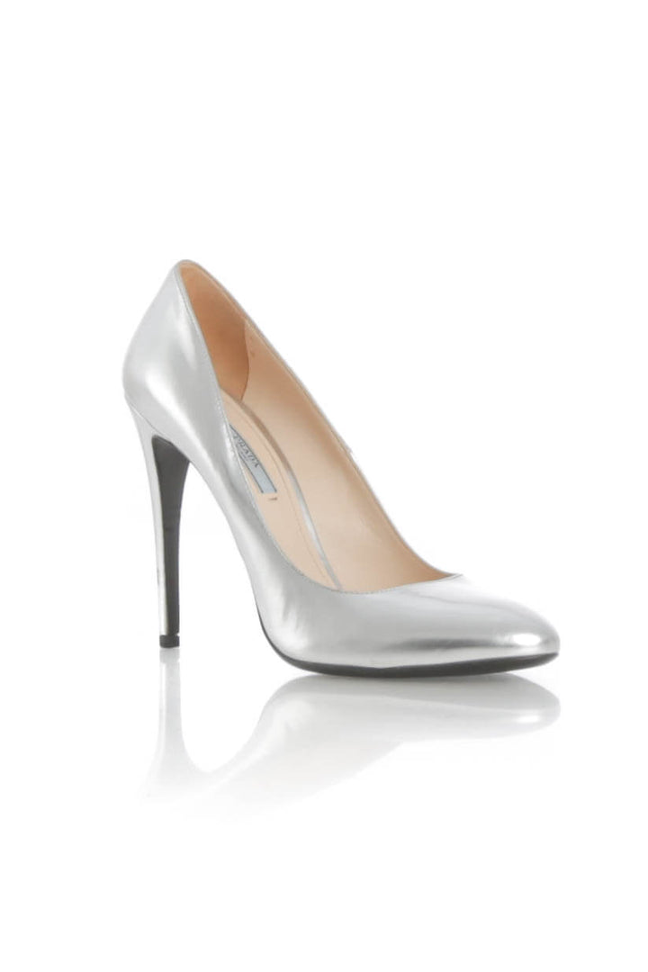 Zapato Prada gris, vista posterior – ClosetRehab